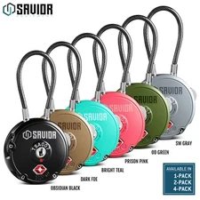 [TSA Approved] Braided Cable Lock Gun Safe Bag Rifle Case Firearm Travel Luggage