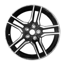 Used Machined and Painted Gloss Black Aluminum Wheel 18 x 8