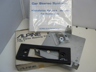 Alpine MK-600 stereo mounting kit type-f Honda civic auto radio blende