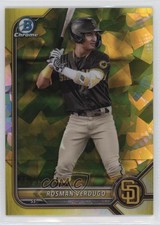 2022 Bowman Chrome Draft Sapphire Edition Yellow /99 Rosman Verdugo 0j5i