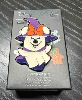 Loungefly Disney Mickey & Minnie Halloween Ghosts Enamel Pins (Vampire Minnie)