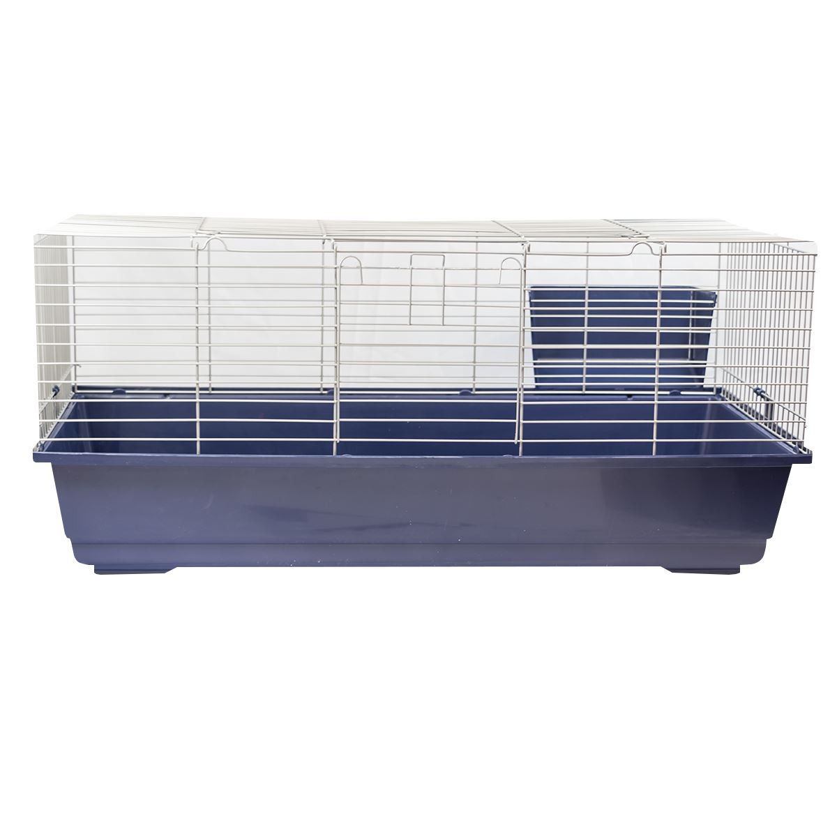 KCT SMALL INDOOR PET CAGE 100CM SINGLE LEVEL DARK BLUE HOME HOUSE ANIMAL RABBIT