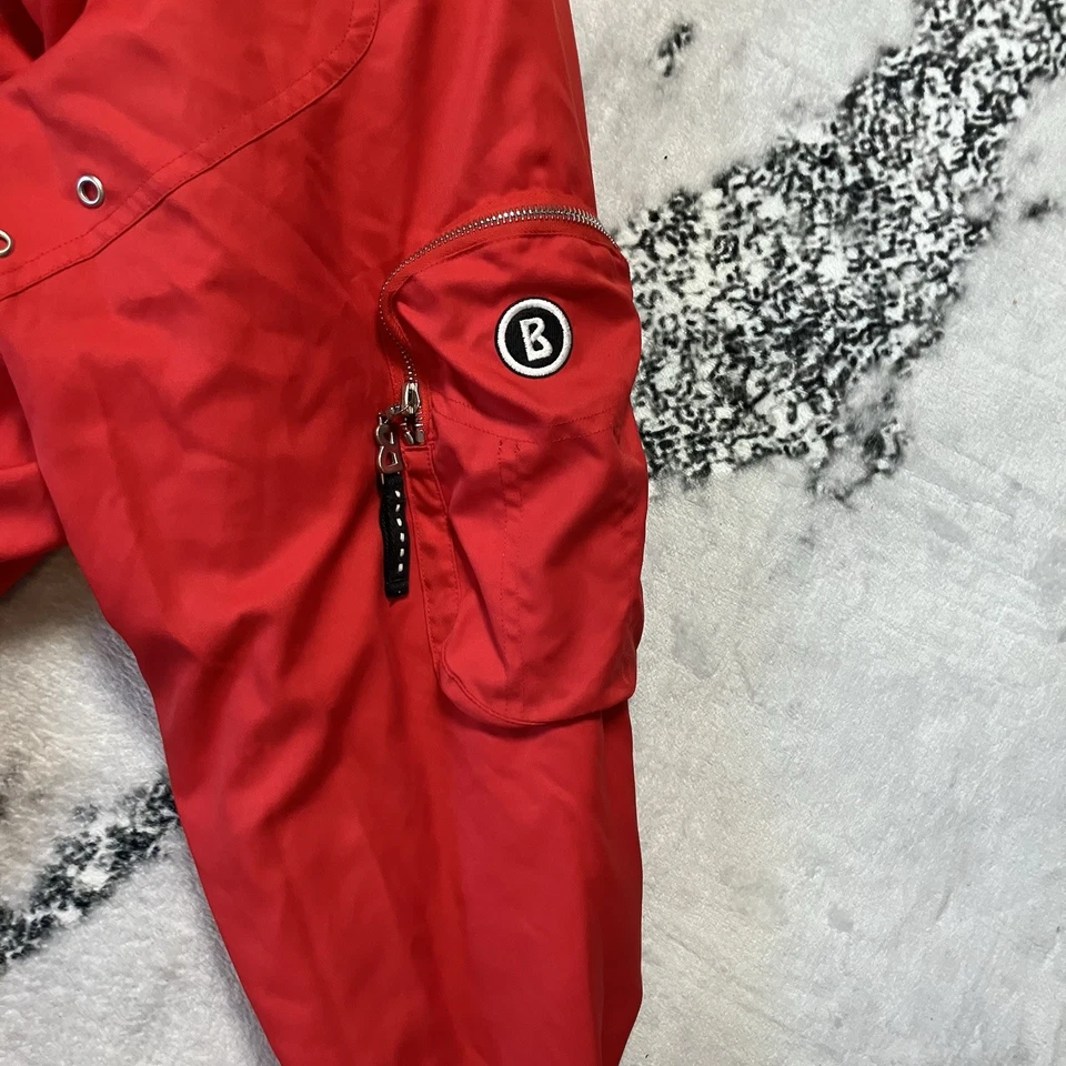 Vintage Ski Suit 90s Bogner Active Red Padding Size L42 LinedJumpsuit - Image 2 of 4