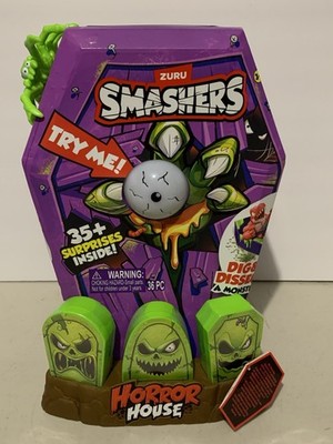 Zuru Smashers HORROR HOUSE Surprise Playset Dig & Dissect BRAIN DEAD