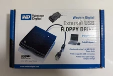 Western Digital WDFP027N USB External 1.44MB Floppy Drive Black BRAND NEW IN BOX