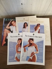 1988 Victorias Secret Catalog lot of 5, order forms intact