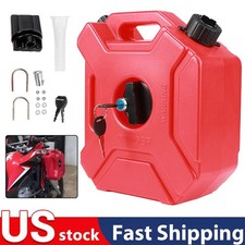 5L Gas Fuel Tank Gas Can Oil Storage Can For ATV UTV Gokart Motorcycle Car SUV