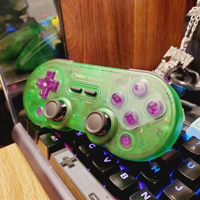 8BitDo SN30 PRO Gamepad Wireless Bluetooth for PC, Switch, Android. TOXIC WASTE