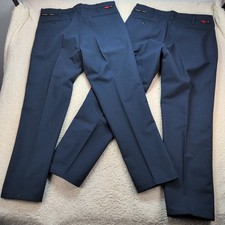 Workrite FR 2112 Flame Resistant Pants 36x32 Lot of 2 Blue Workwear Durable