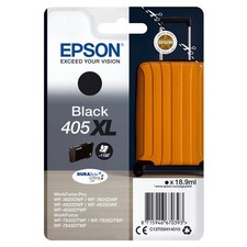 Epson Singlepack Black 405XL DURABrite Ultra Ink. Cartridge capacity: High (L...