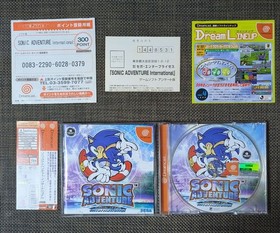 ■SONIC ADVENTURE International/Good condition/