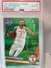 2023-24 Bowman University Chrome Dalton Knecht Green Lava Refractor /99 PSA 10