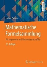 Mathematische Formelsammlung: Für Ingenieure...