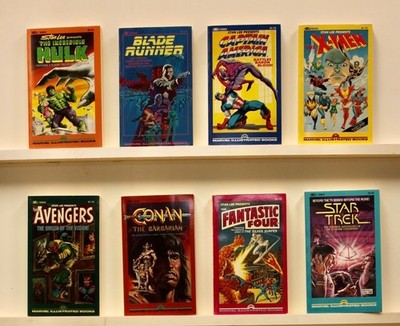 Stan Lee Presents   Lot of 8 books   Dimensions 4.25  x 7    1982    See below