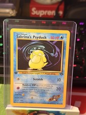 1st Edition Sabrina’s Psyduck 99/132 - Gym Challenge NM on eBay