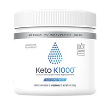 Hi-Lyte Keto K1000 Electrolyte Powder  Unflavored  Hydration Supplement Dri...