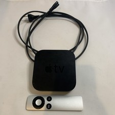 Apple TV 3rd Generation Model A1427 With Power Cable Remote Bundle