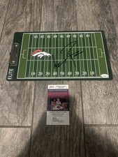 SEAN PAYTON SIGNED DENVER BRONCOS COACHING CLIPBOARD JSA COA AUTOGRAPHED