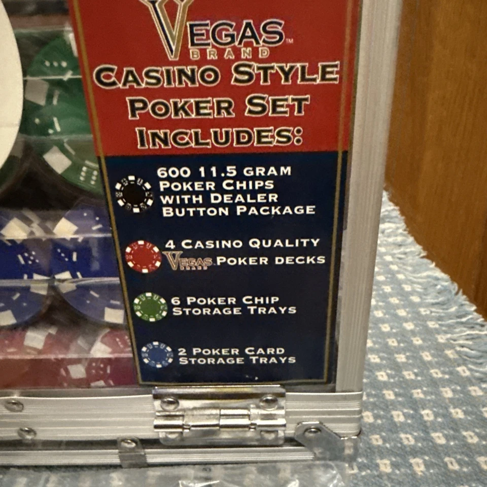 扑克筹码箱赌场亚克力托架6芯片架托盘600 — 第 2/4 张图片