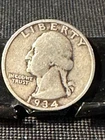 1934 SILVER WASHINGTON QUARTER   FINE     N144