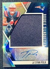 2024 Phoenix Patriots 🌟Ja’Lynn Polk🌟”Rookie Silhouettes” Auto Patch SP /149🔥