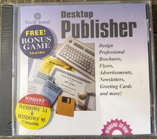 Desktop Publisher PC CD Rom Software