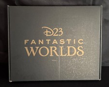 Disney D23 Official Fan Club 2020 Gold Member Gift Fantastic Worlds Box w/ Pins