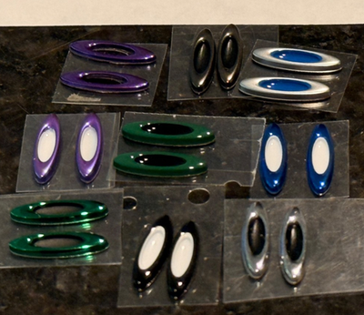 NEW OAKLEY REPLACEMENT ICON EMBLEMS Os FOR FLAK ,XLJ AND OTHERS