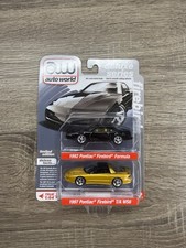 Auto World 2 pack 1/64 - '92 Pontiac Firebird Formula/Pontiac Firebird T/A WS6