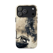 Phone Ink - Iphonegalaxypixel - Tough Case - Jaguar Watercolor Jungle