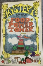 Rare 1st Vtg Trade Pb Ed. Mystery At The Food Power Tower Live Stock 1971 Good