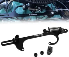 RYANSTAR RACING Billet Aluminum Throttle Cable Bracket Fit 4500, Black 