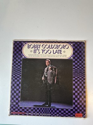 Bobby Goldsboro It''s Too Late UAL 3486 Vinyl LP Album Mono