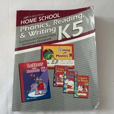 A beka Home school K5 Phonics Reading Writing Curriculum Lesson Plans Abeka