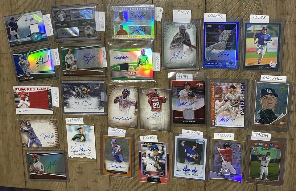 ¡Paquete misterioso de béisbol agotado! 1 All Star, MVP, HOF, Cy Young, ROTY, ¡Star Auto! Foto 2 de 4