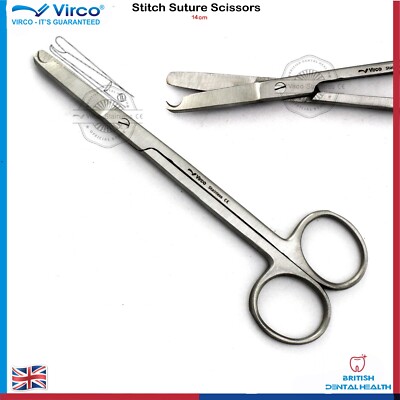 Stitch Spencer Schere Naht Schlittauer Naht Entfernung Schneiden chirurgisch Dental 