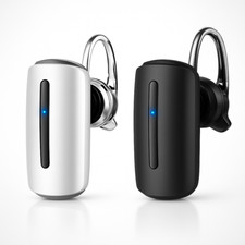 Wireless Bluetooth 5.1 Earpiece Headset Driving Trucker Earbuds Noise Cancelling