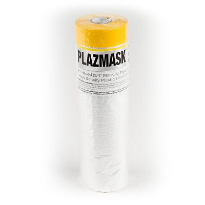 Pre-Taped Masking Film, 5-Feet X 65-Feet