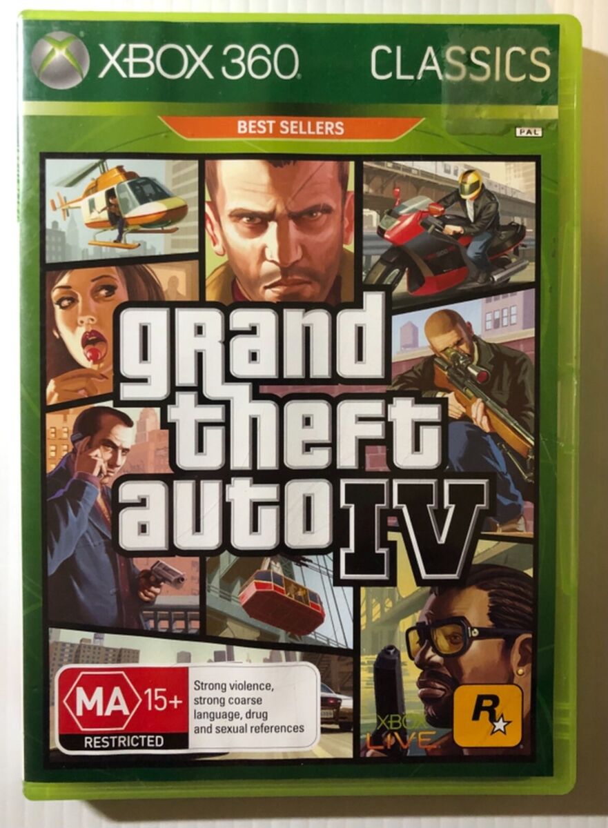 Grand Theft Auto IV GTA 4 - Xbox 360/Xbox One - Game Games - Loja