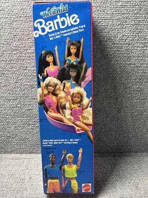 Barbie Wet N Wild Ken Doll Mattel 1989 No. 4104 NRFB NOS Color