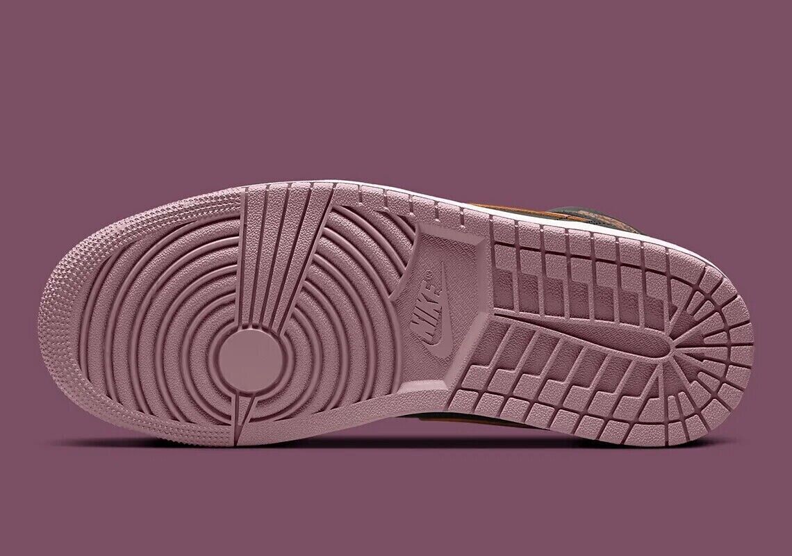Nike Air Jordan 1 Mid SE Shoes Black Sky J Mauve FB9911-008 Nike Air Jordan 1 Mid SE Shoes Black Sky J Mauve FB9911-008