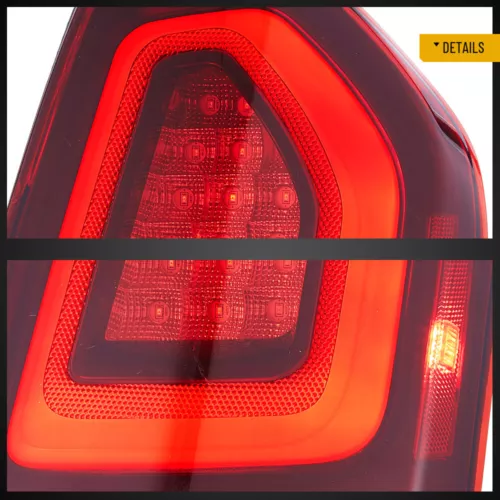 Pair VLAND For 2011-2014 Chrysler 300 RED Full LED Taillights W/ DRL Animation - Bild 9 von 16