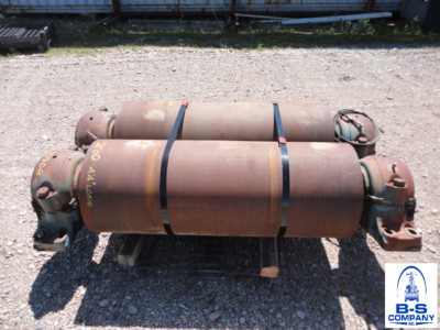 Heavy Duty Pipe Rollers W/ Pillow Block Bearings  20'' O.D. Rollers x 3/8'' Thick 