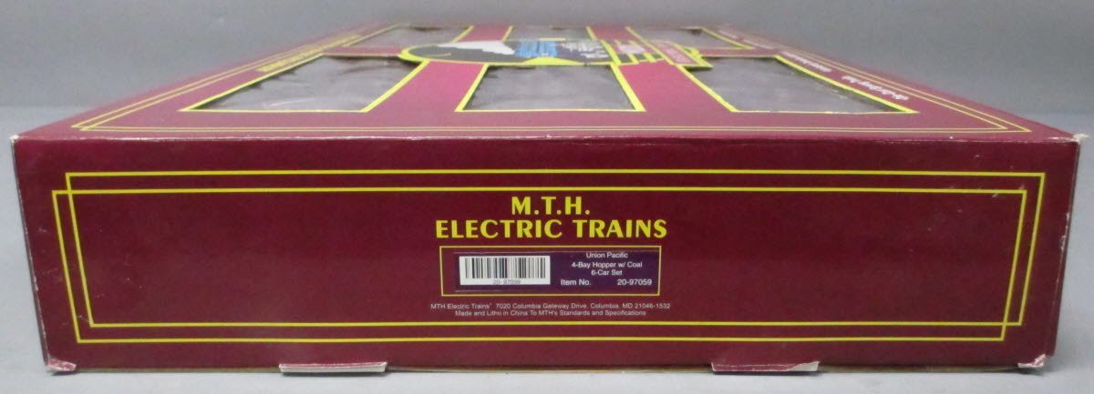 MTH Railking Santa Fe 8 - Car Freight Set Plus Extra Caboose And Union Pacific Pfe