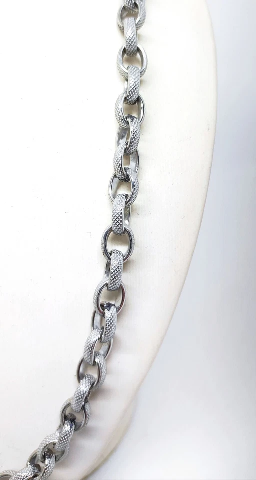 Collana uomo acciaio Zoppini Firenze ad anelli cm 58 (53+5) - Immagine 4 di 4