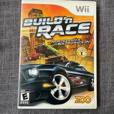 Build 'n Race (Nintendo Wii, 2009). GREAT Condition Car Racing Building Boy