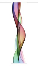 Flächenvorhang Schiebevorhang bedruckt 60x245 Wellana multicolor abstrakt Welle