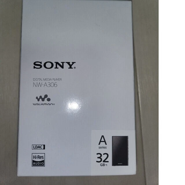 Sony Walkman NW-A306(B) Portable Music Player Black 32GB Bluetooth