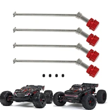 45 Steel Front & Rear CVD-drive shaft Set for ARRMA 1/5 8S KRATON OUTCAST