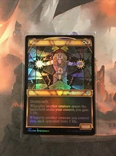 MTG Elas il-Kor Sadistic Pilgrim FOIL Showcase Dominaria United DMU 297 Rare NM